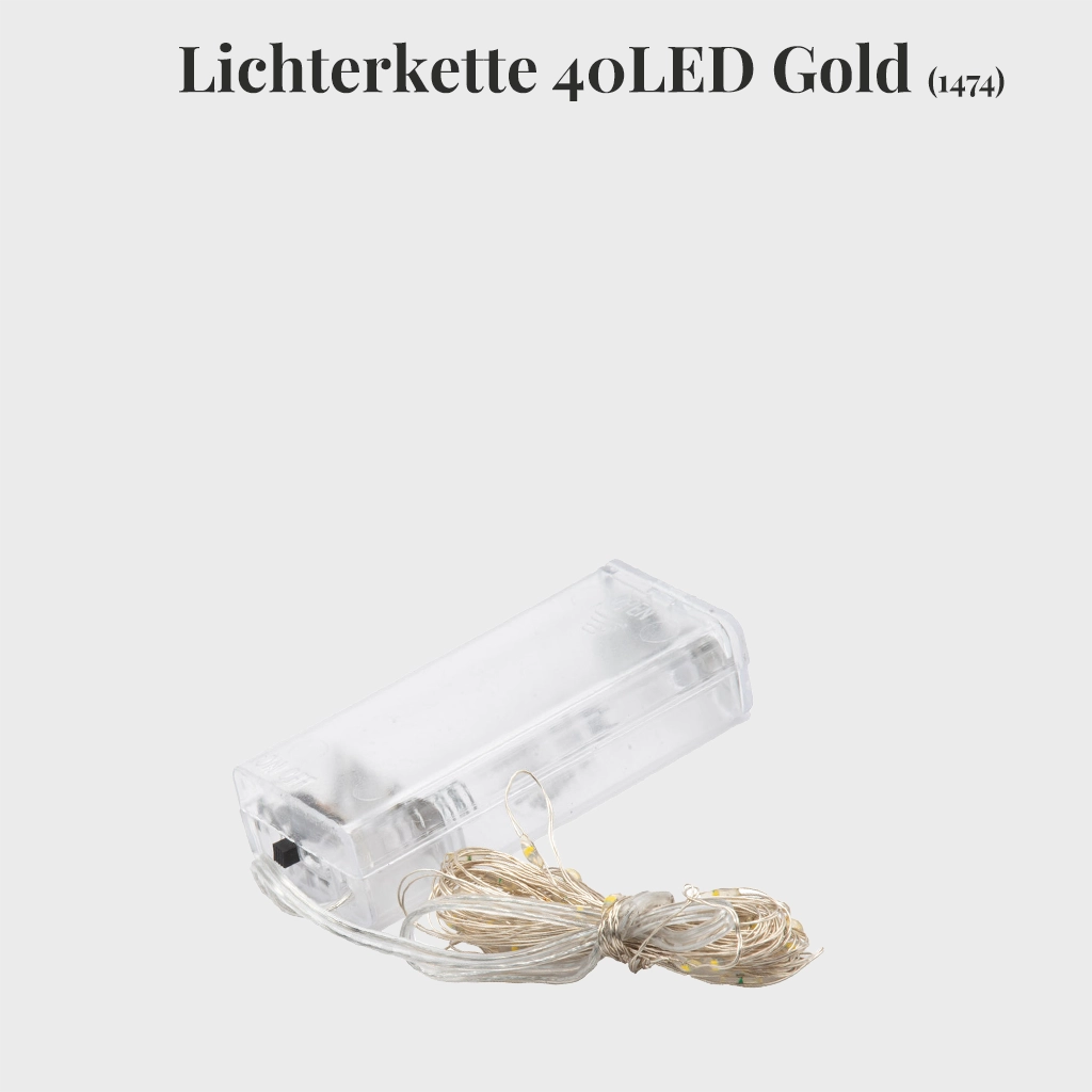 Dekoset Natur Geschmückter Weihnachtsbaum