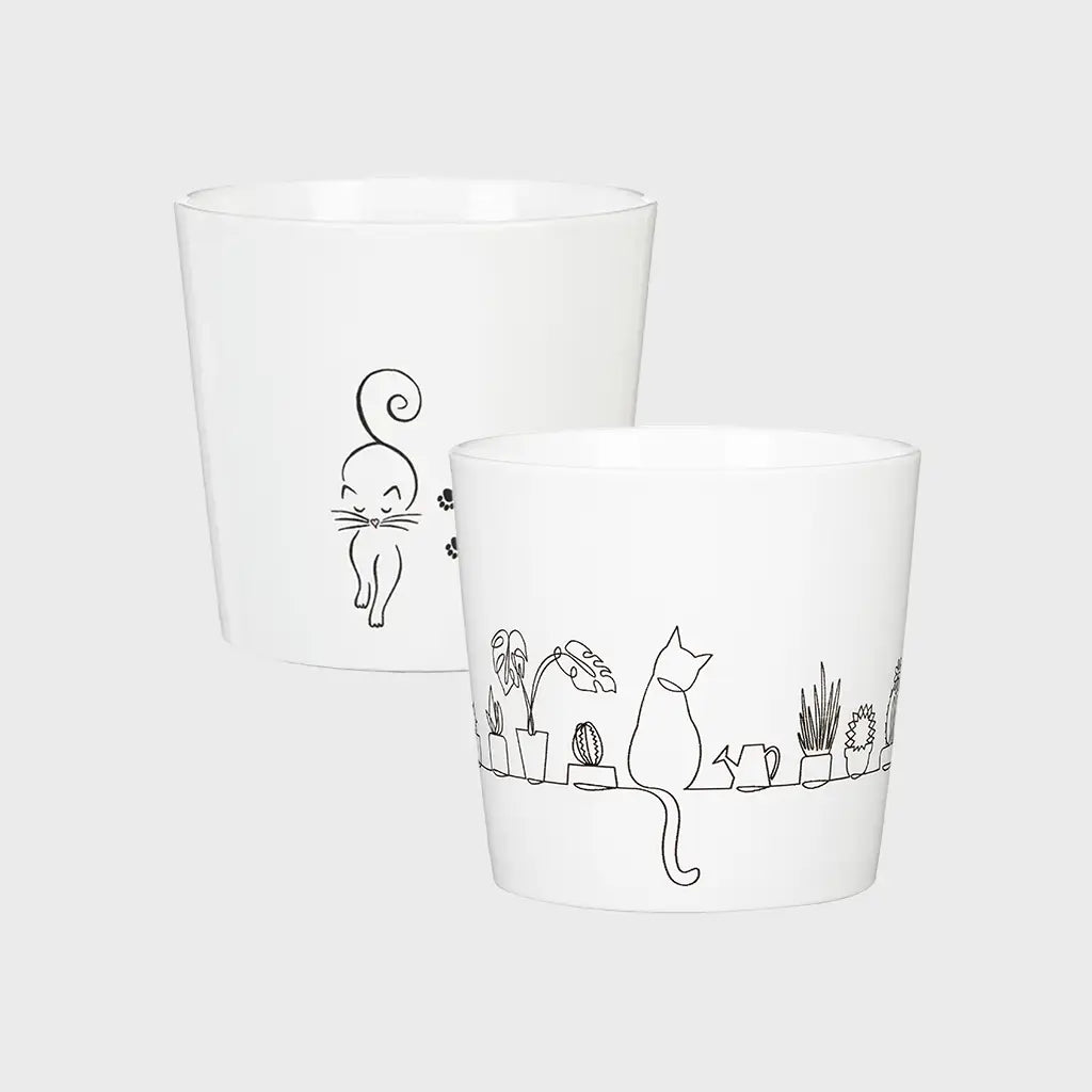 2er Übertopfset Catview & Catwalk