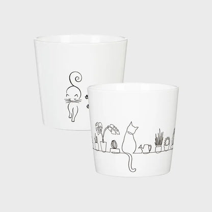 2er Übertopfset Catview & Catwalk