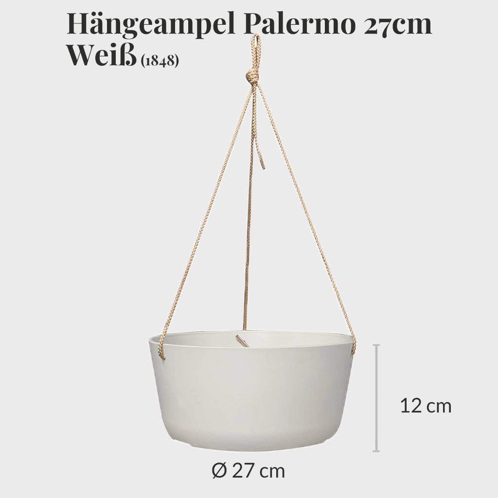 Hängeampel Palermo 27cm