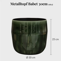 Metalltopf Babet 30cm