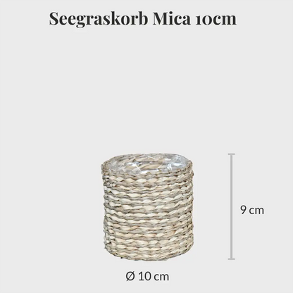 3er Set Seegraskorb Mica 10cm