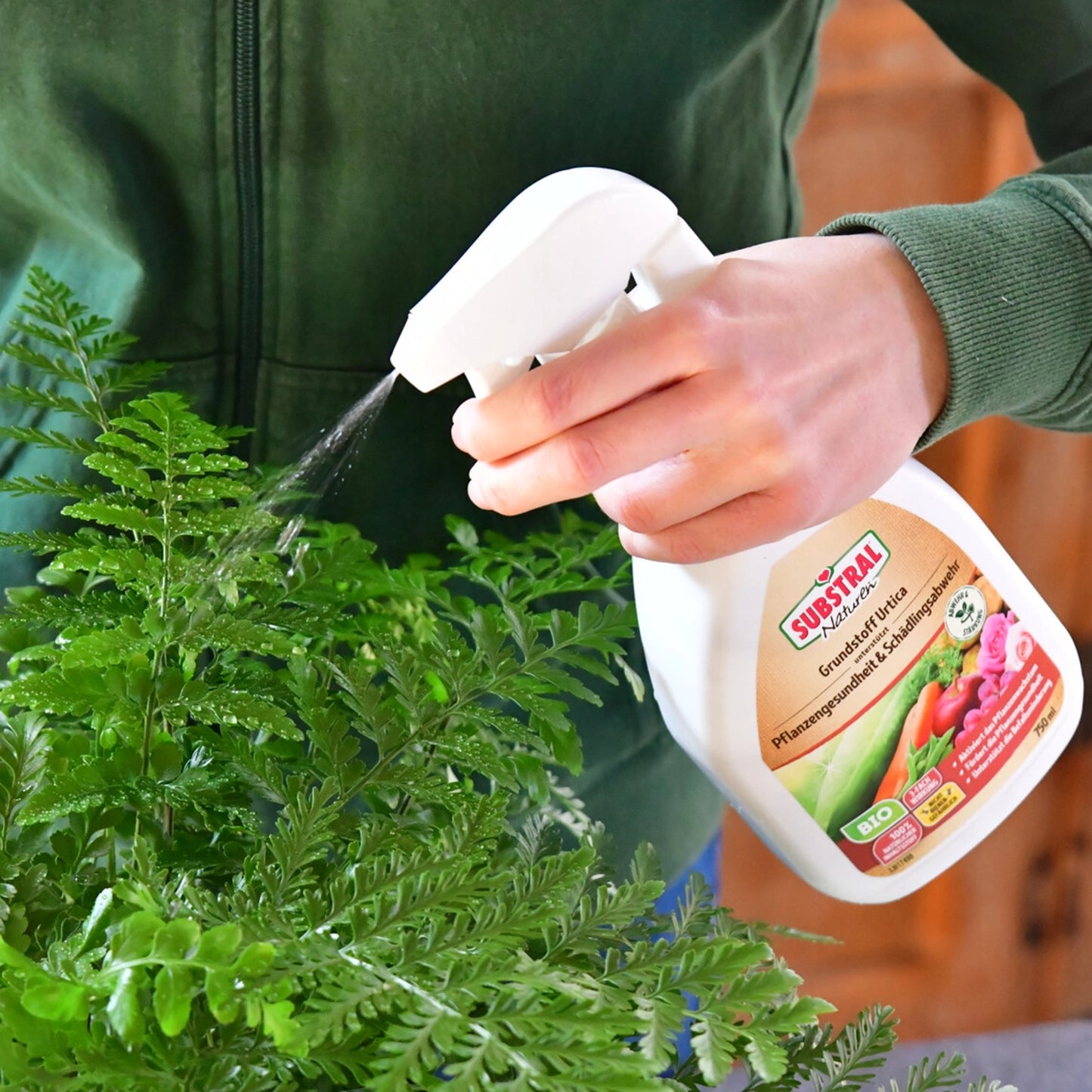 Substral® Naturen® Grundstoff Urtica Sprühflasche 750ml im Pflegeset