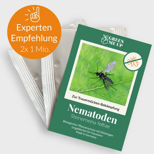 Trauermücken-Bekämpfungs-Set: 2x1 Mio. Nematoden