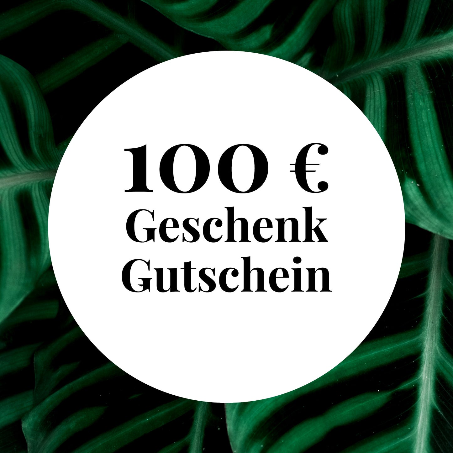 Green Me Up Geschenk Gutschein zum Drucken
