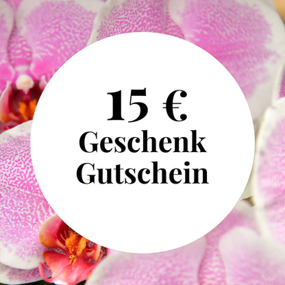 Green Me Up Geschenk Gutschein zum Drucken
